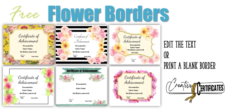 Free Printable Heart Border | Customize online or download as is