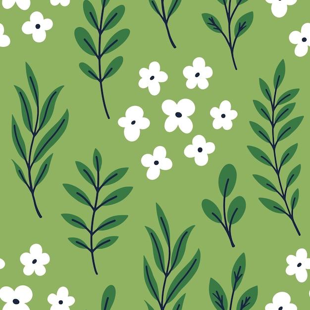 Premium Vector | Contemporary printable seamless pattern with ...