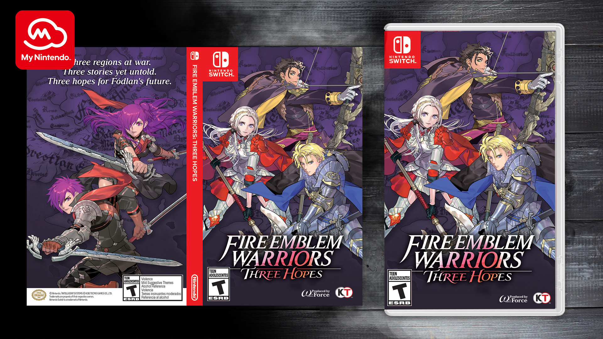 Printable - Fire Emblem™ Warriors: Three Hopes box art cover ...