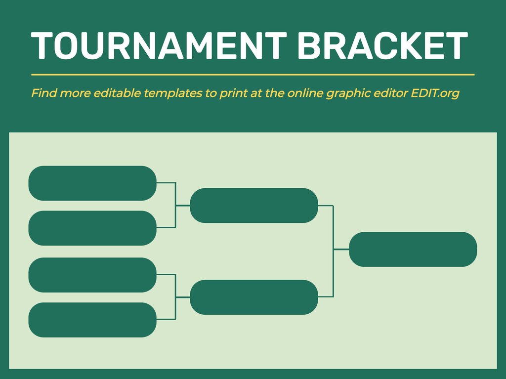 printable bracket generator