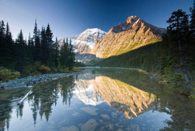 All Canada Photos: Cavell Lake Mt Edith Cavell Bracket Edith… Art ...