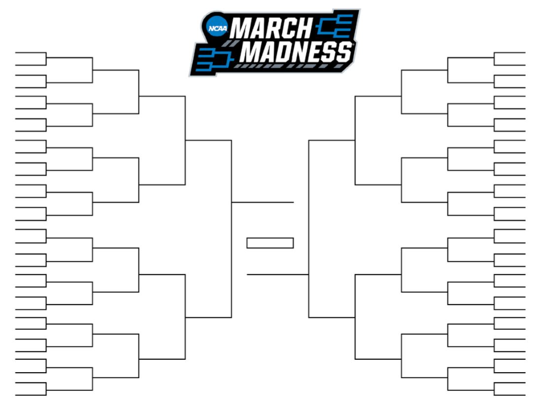 printable brackets blank