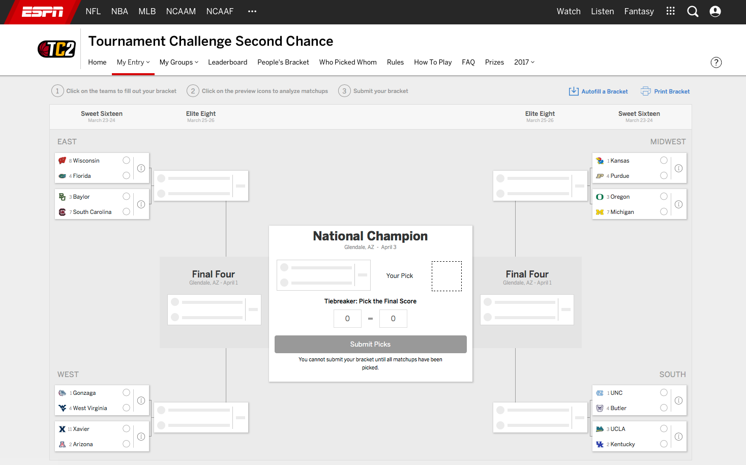 NCAA Tournament 2021 bracket: March Madness predictions from ABC7 ...