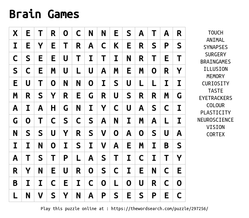 printable brain games for seniors