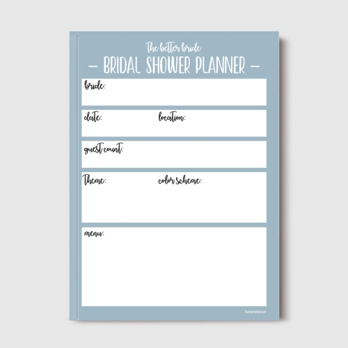 How to Plan a Bridal Shower + FREE Printable PDF Checklist - The ...