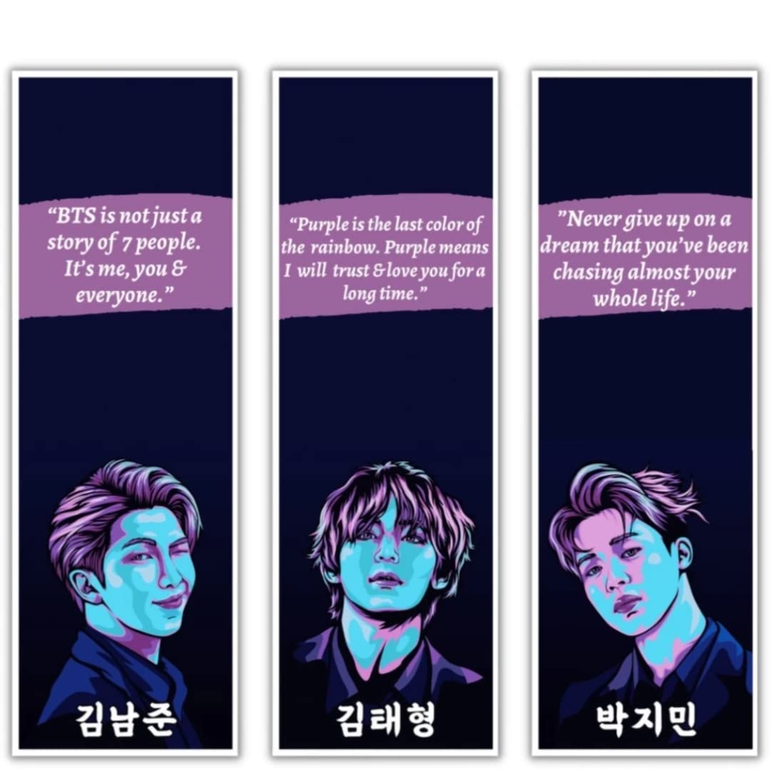Free Printable Bts Bookmark Printable Free Printable Bts Bookmark Printable