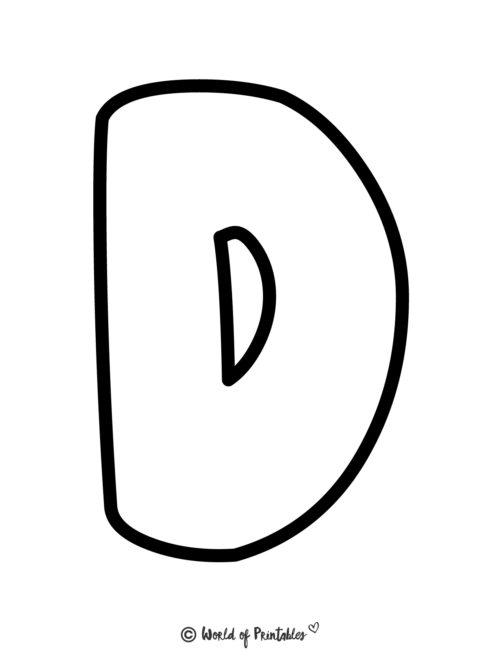 Printable Letters &  Alphabet Letters - World of Printables