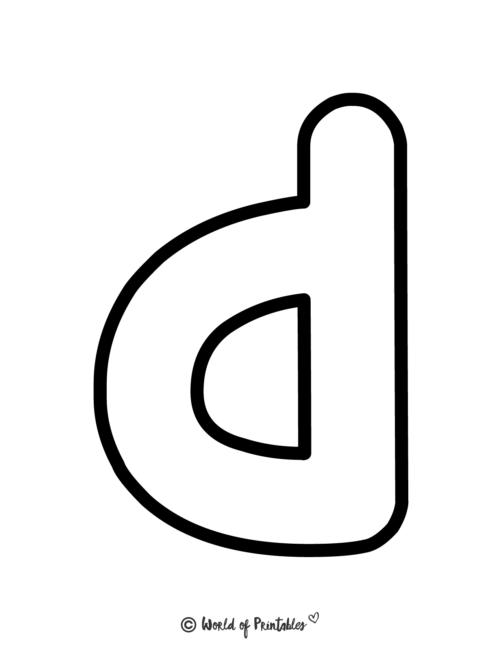 Printable Letters &  Alphabet Letters - World of Printables
