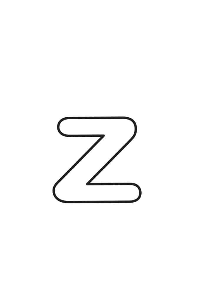 Free Lowercase Bubble Letters to Print - Freebie Finding Mom