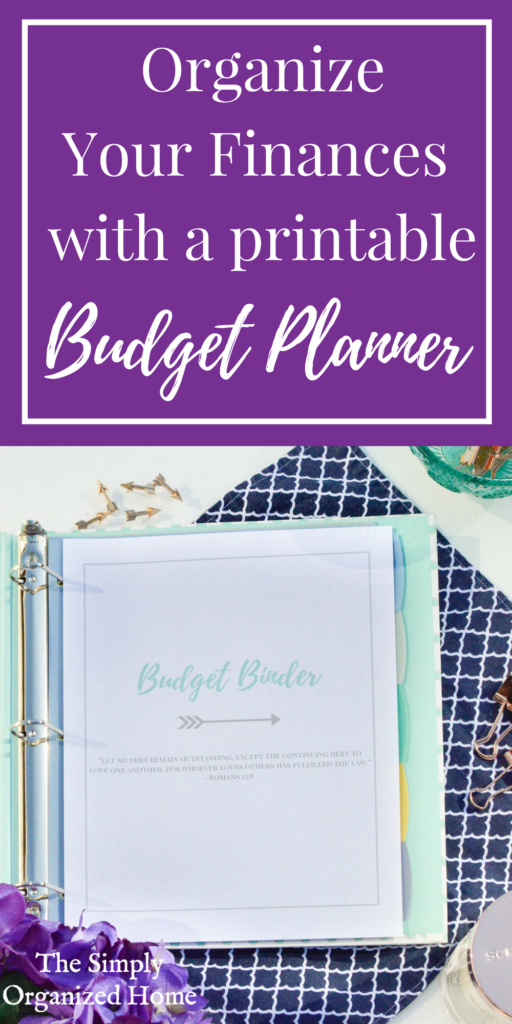 Organize Your Finances with a Printable Budget Planner - The ...