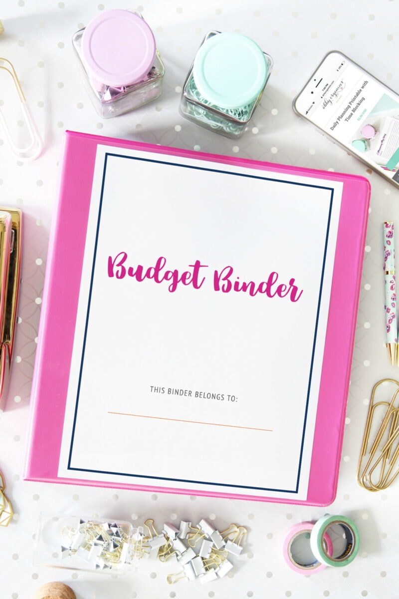 printable budget planner 2018