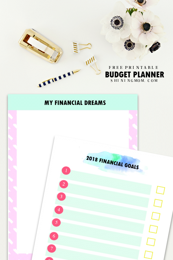 The Ultimate FREE Printable 2018 Budget Planner You Need!