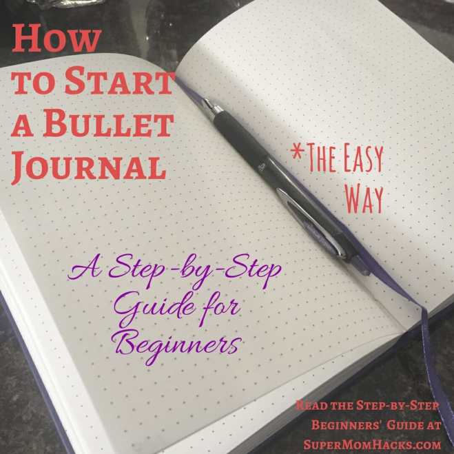 printable bullet journal guide