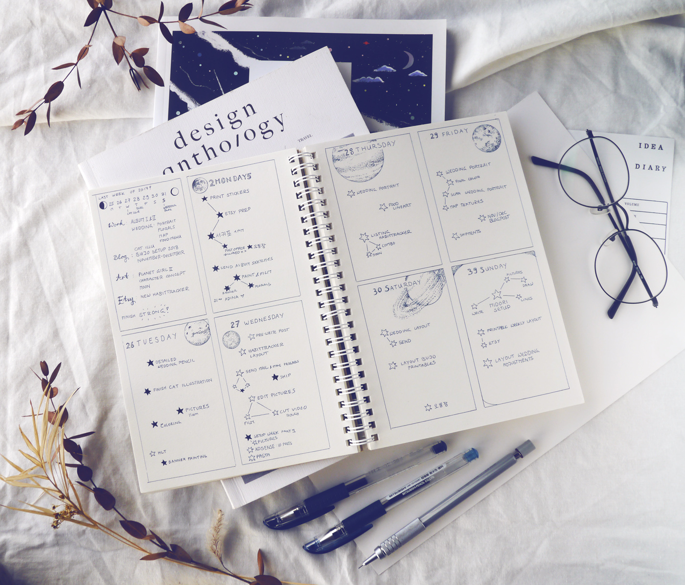 printable bullet journal pages 2018