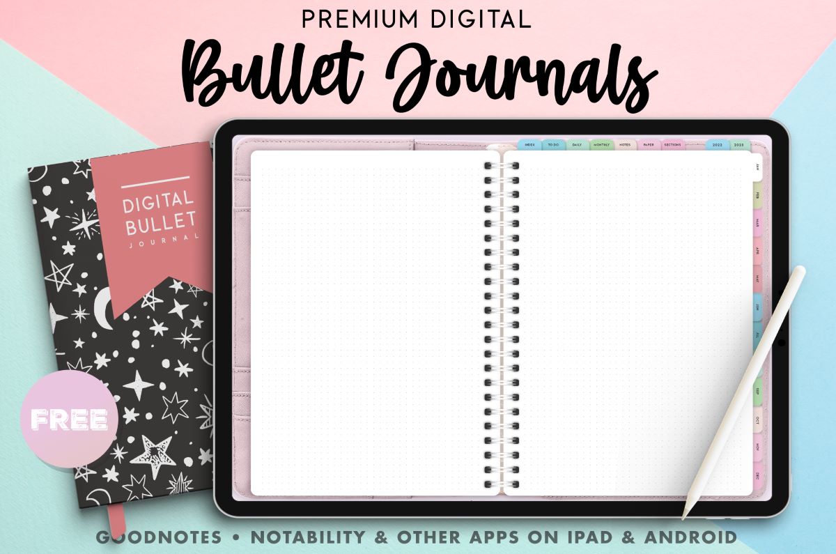 printable bullet journal stencils