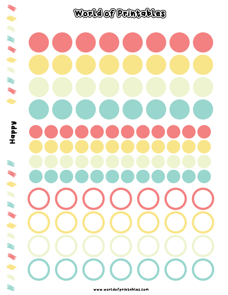 Free Planner Stickers - 5000 Functional Planner Stickers - World ...