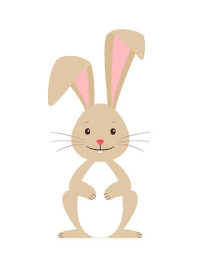 Free Printable Build a Bunny Craft for Kids | Mrs. Merry