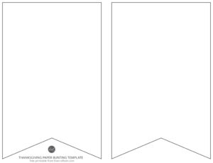 printable bunting banner template