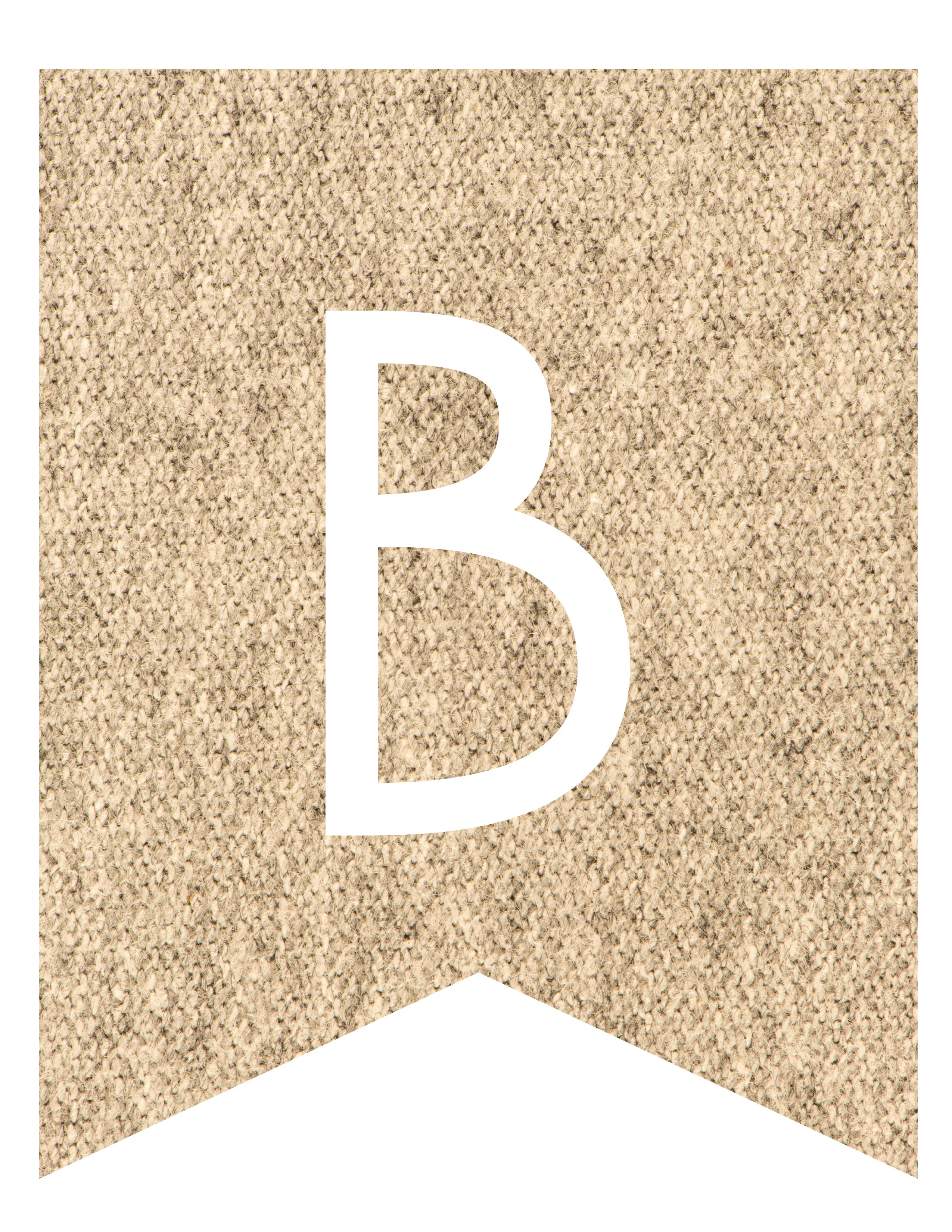 printable burlap banner template