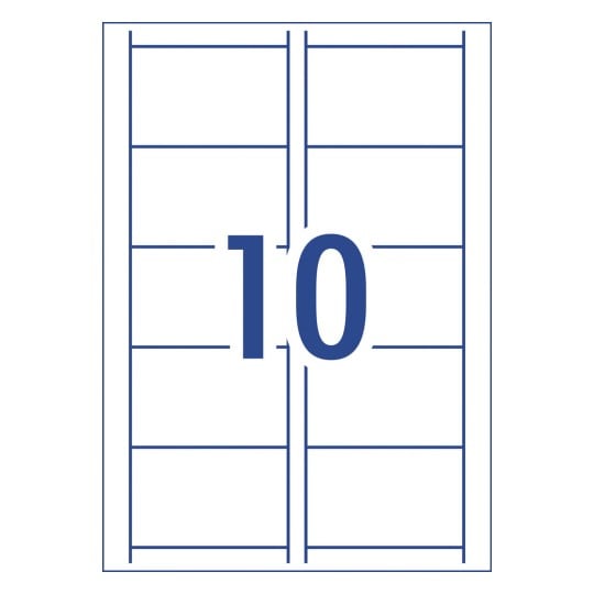 Amazon.com : Business Card Stock - 3.5 x 2 - Pack of 1,000 Cards ...