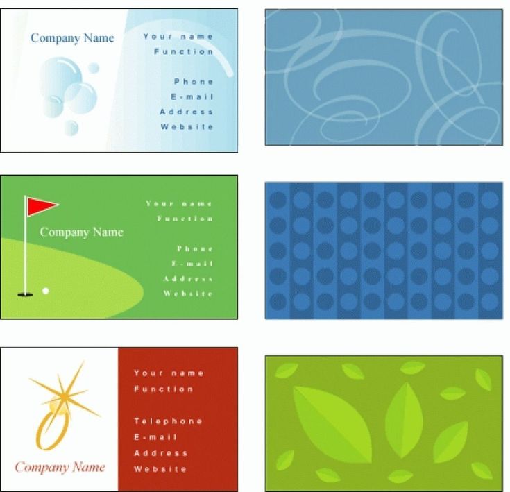 printable business card maker free
