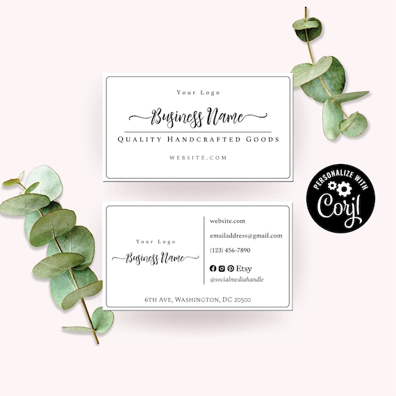 printable business card maker free