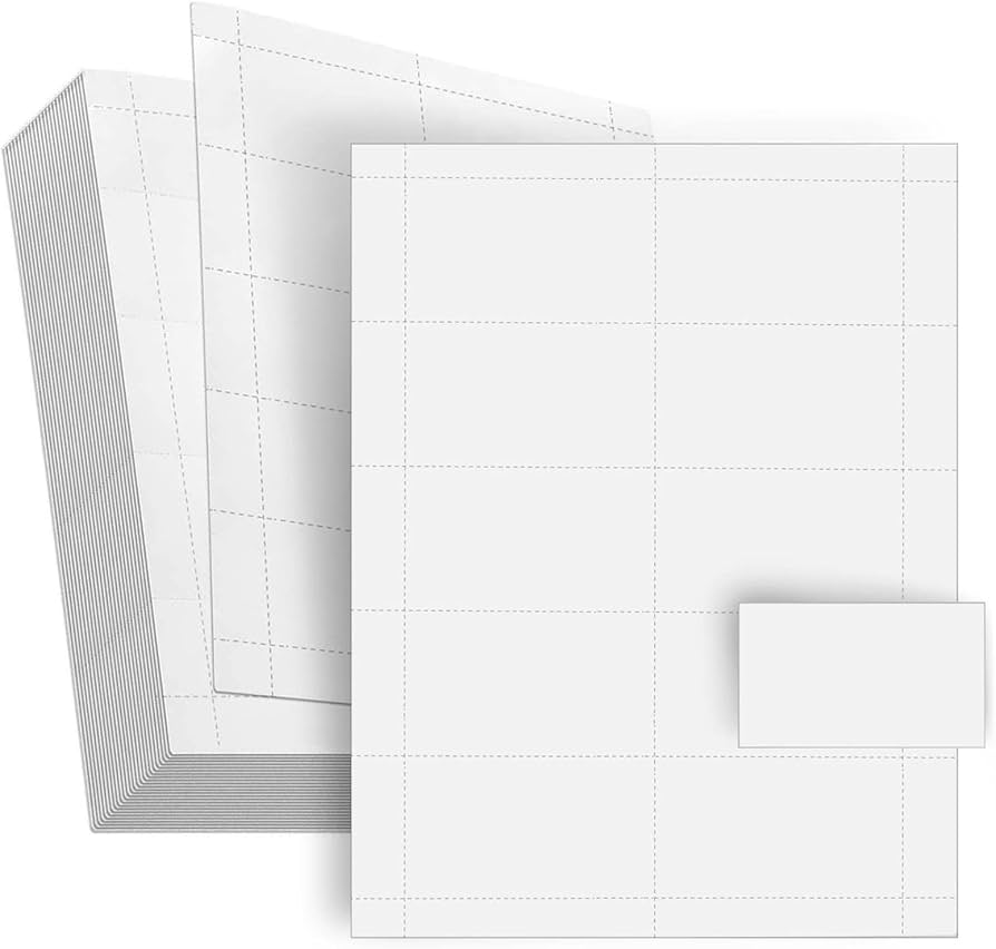 Amazon.com : Best Paper Greetings 1000 Piece Blank Printable ...