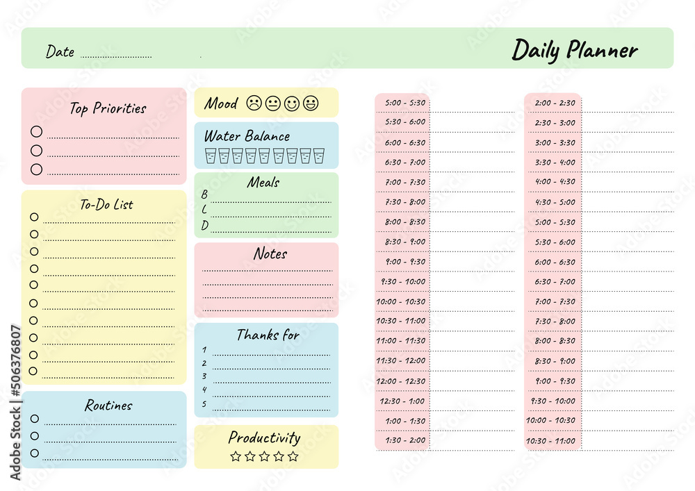Business Planner Printables - Simple Planner Series
