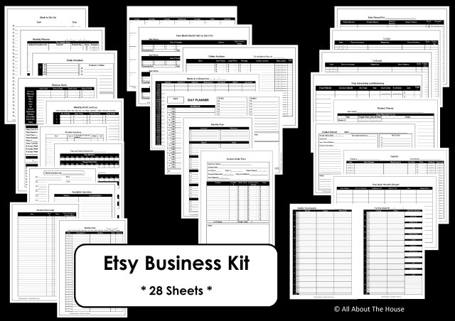 printable business organizer