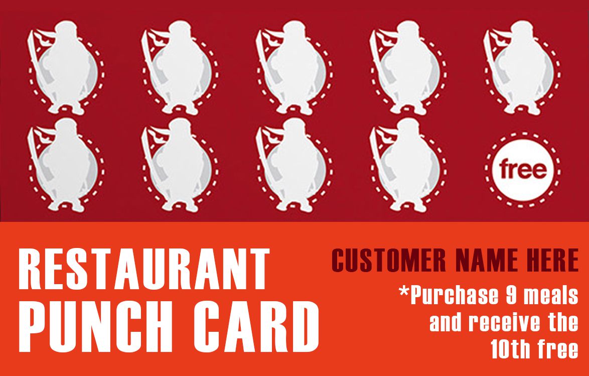 50+ Punch Card Templates - For Every Business (Boost Customer ...