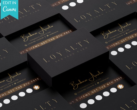 printable business punch cards
