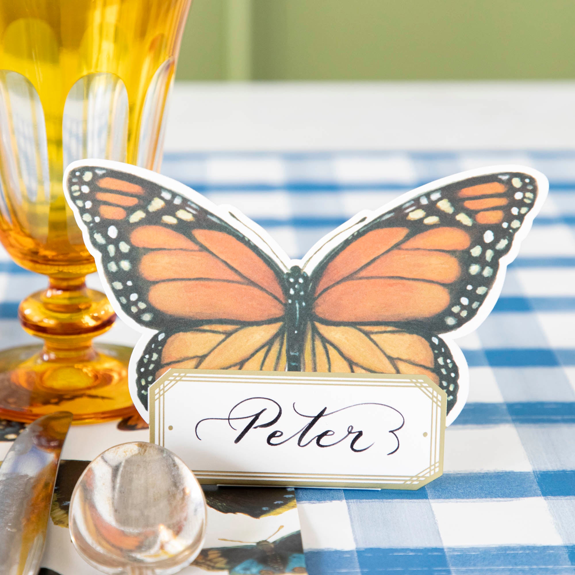 printable butterfly place cards