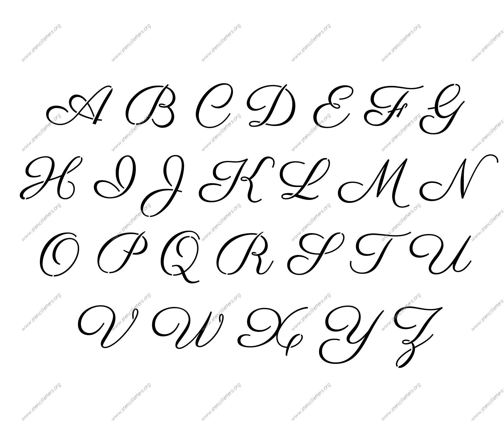 Large Font Templates - 10 Free PDF Printables | Printablee