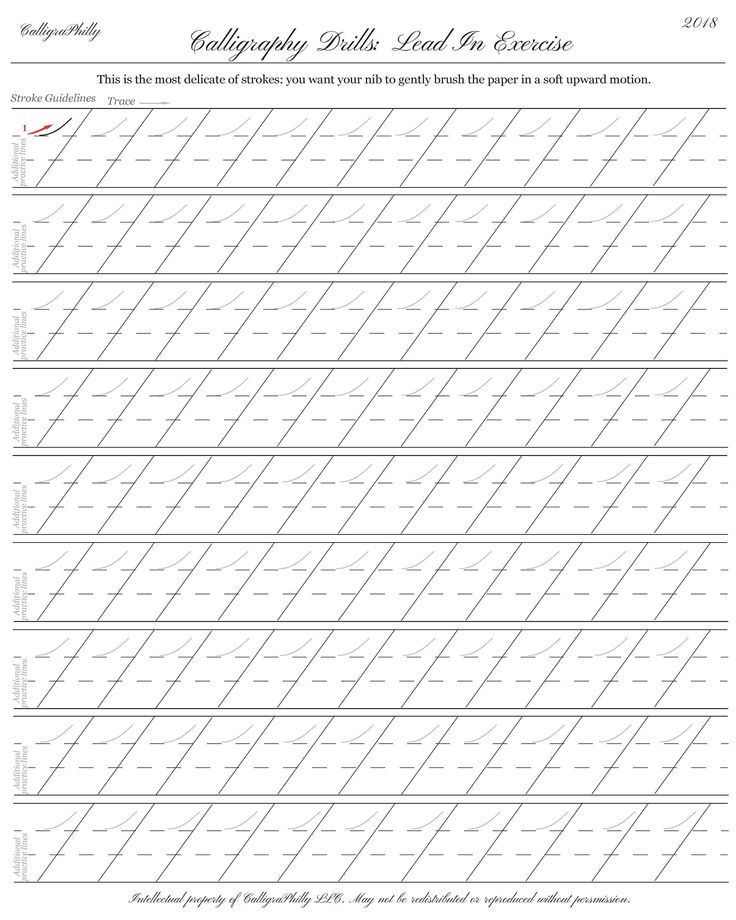Beginner Level 1- Full Sheet of Lead-In Exercise Practice ...
