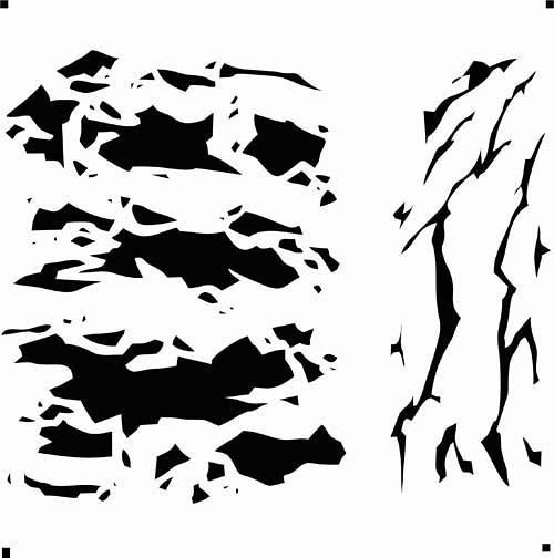 Camo Stencils - 6 Free PDF Printables | Printablee