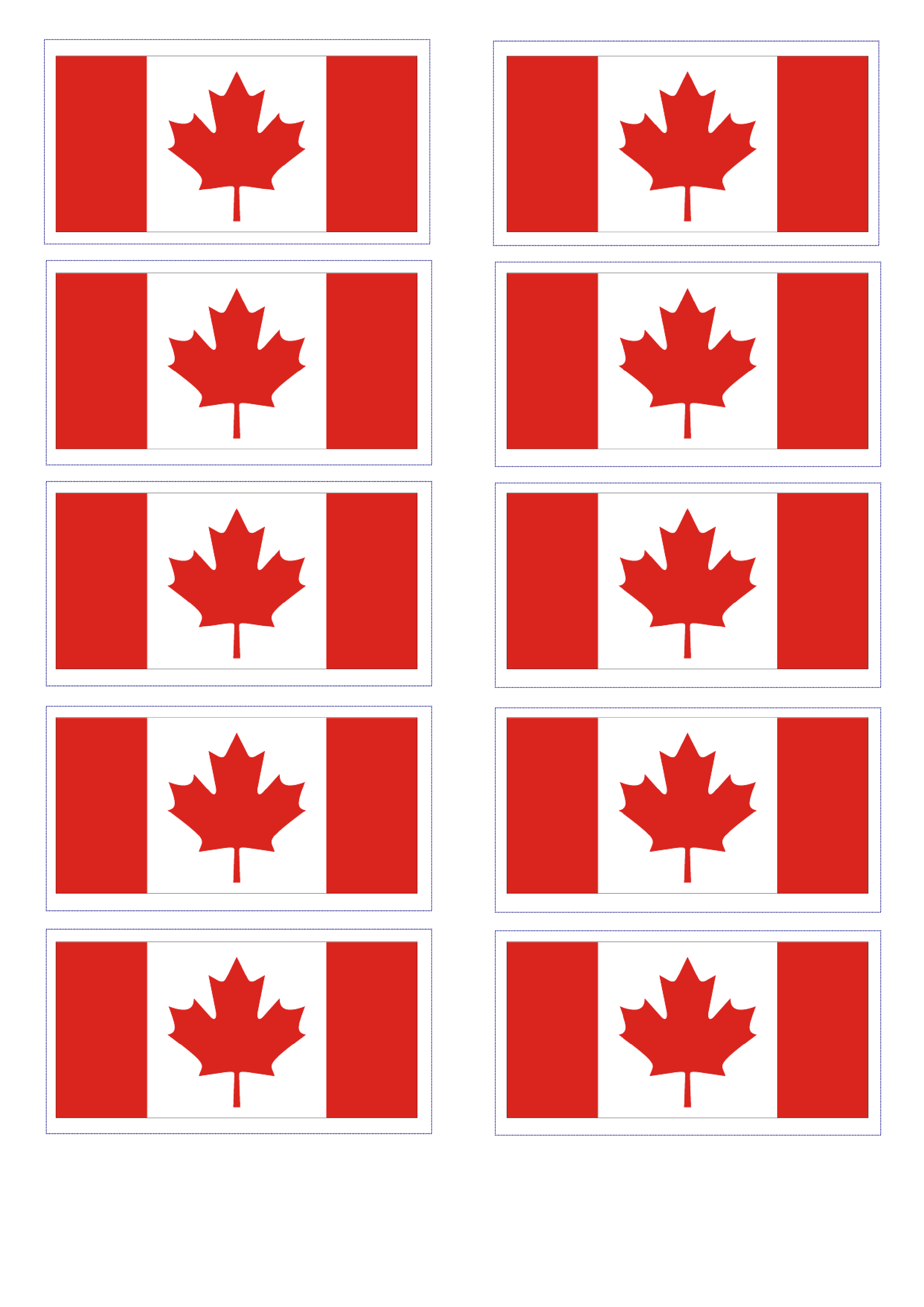 printable canada day flags