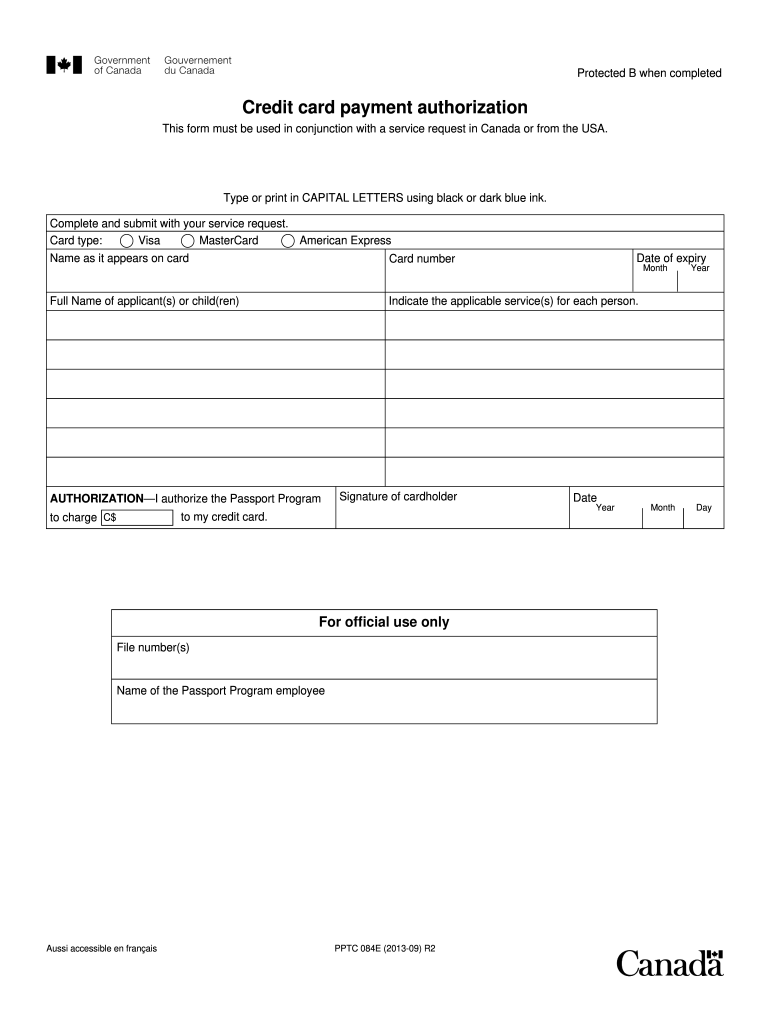 printable canadian passport application form