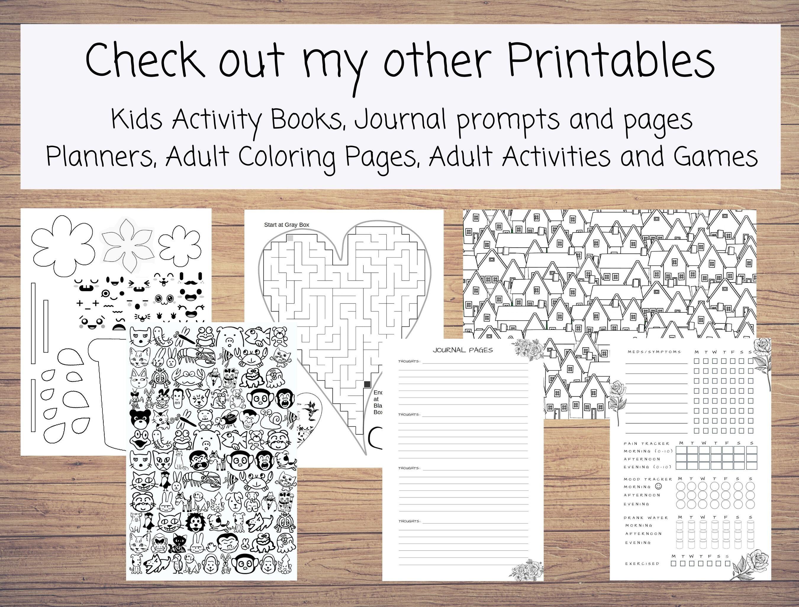 printable cancer journal