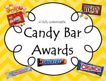 printable candy award certificates