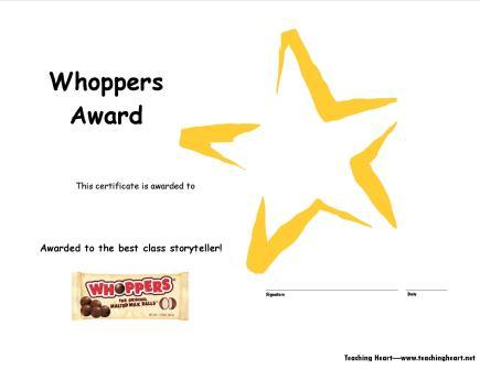 End of the Year Candy Bar Awards… - Teaching Heart Blog