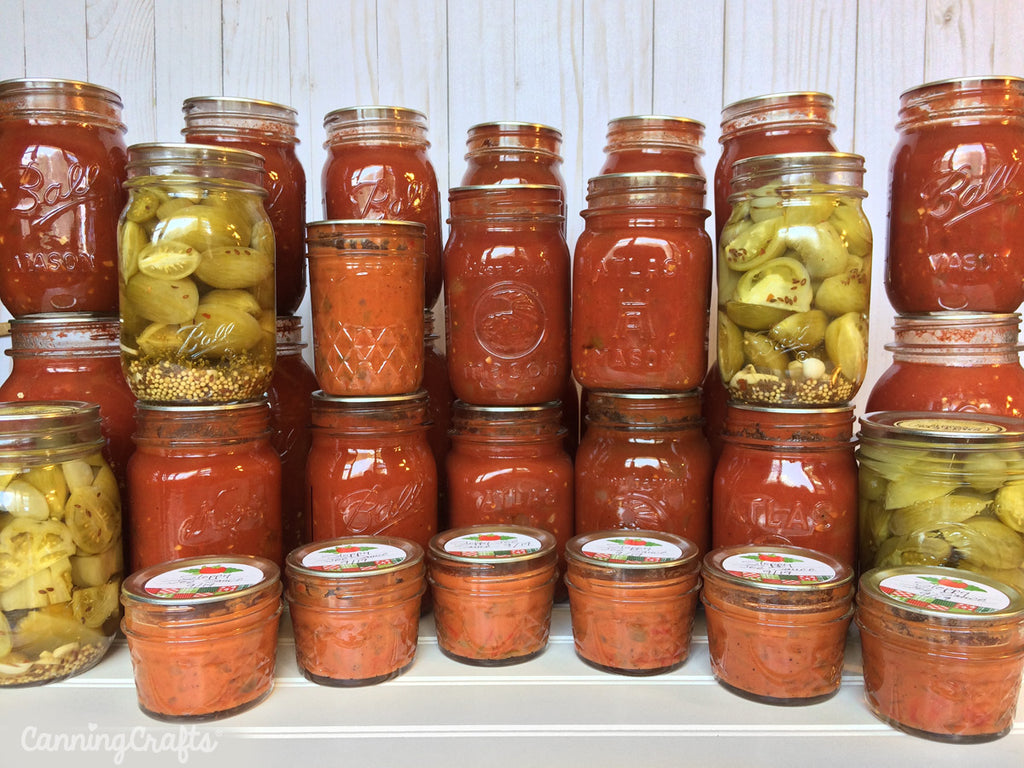 Tomato Canning Recipes + FREE Printable Labels, sauce, jam, salsa ...