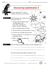Capitalization Worksheets