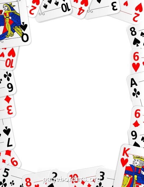 printable card borders