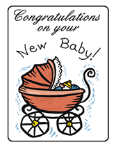 Free Printable Baby Greeting Cards