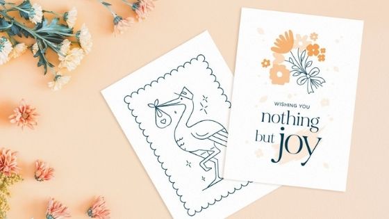 50 Amazing New Baby Card Ideas and Free Printables