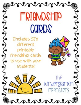 printable cards for friends