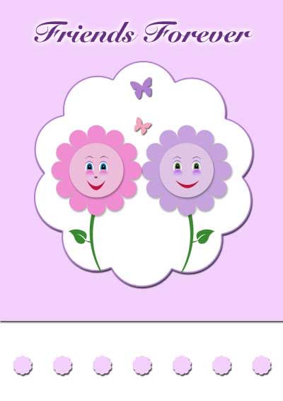 Free Printable Friendship Card for Kids - Walking by the Way