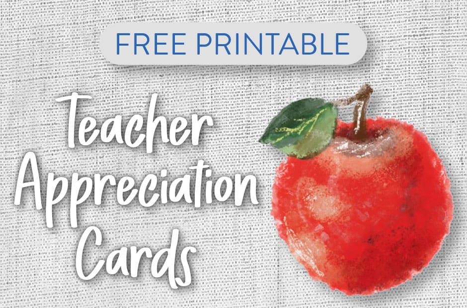 printable cards for teachers