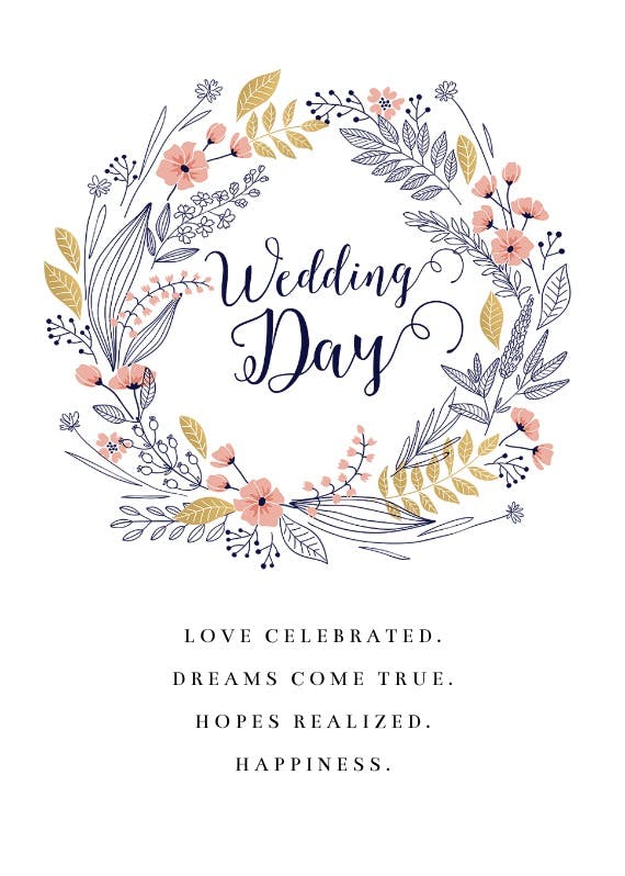 printable cards for wedding