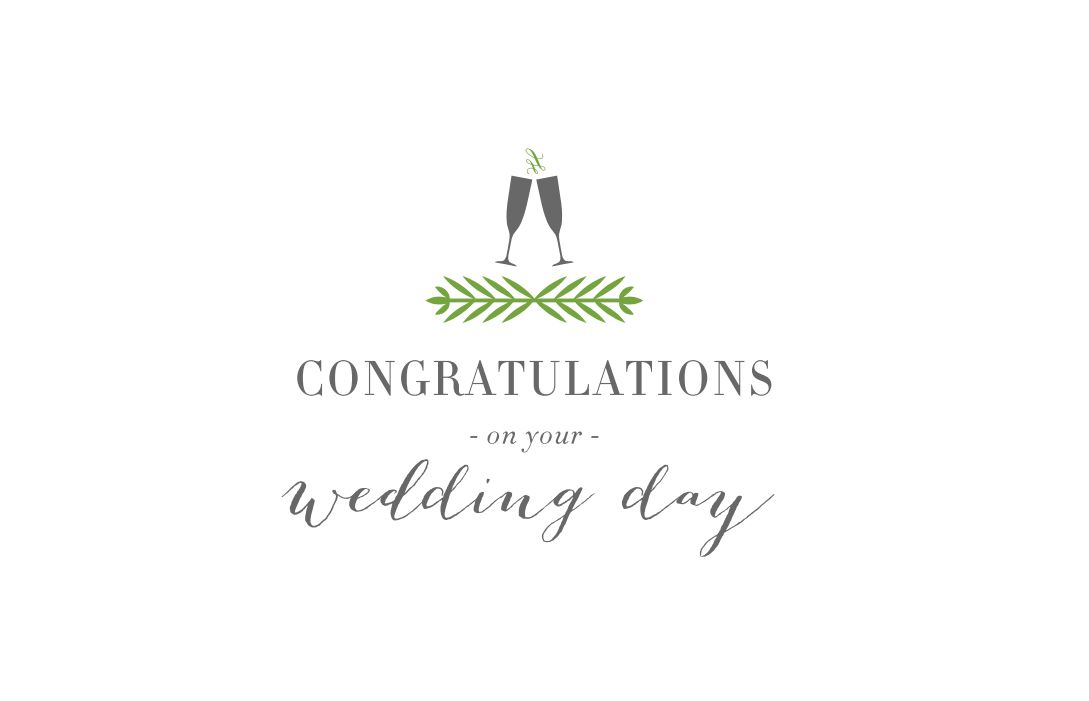 11 Free, Printable Wedding Cards that Say Congrats